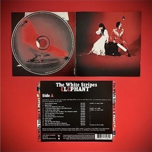 White stripes, elephant, 2003, cd